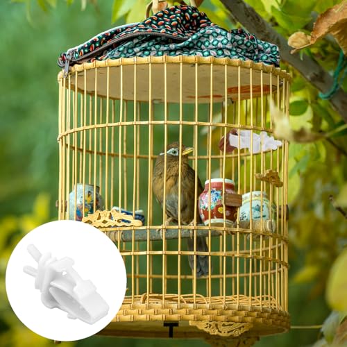 12 Pieces Bird Cage Food Holder, Millet Holder for Birds Cages Small Animal Fruit Vegetable Stick for Budgie Parakeet Macaw Cockatiel Conure Cockatoo Macaw