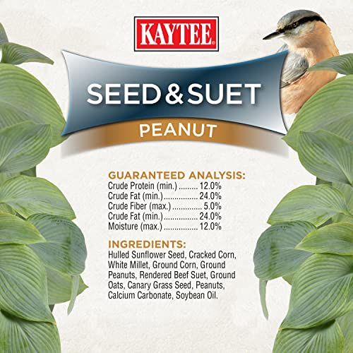 Kaytee Seed & Suet No Mess Peanut 10 Pounds - size: 10 Pound (Pack of 1)