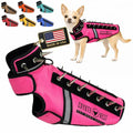 CoyoteVest SpikeVest Dog Harness, Made in the USA, XXS-Neon Pink | Stab-Resistant Protective Vest | Coyote Vest for Dogs | Defends Against Coyotes, Dogs, Birds of Prey | Reflective Safety - color: Neon Pink, size: XX-Small