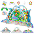 Dr.Rapeti Baby Play Mat, Baby Play Gym, Playmat & Floor Gyms with Ball Pit | 47x40inches Activity Gym Mat, Play Mat with Play Arch, Thick Non Toxic Playmats, Sensory Exploration Motor Skill Development - size: 47*40 Inch