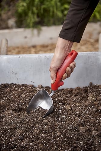 Corona Tools Corona CT 3364 Premium ComfortGEL Stainless Steel Scoop, red - size: red, style: Scoop