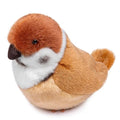 Simulation White Pigeon Stuffed Animal Toy - 10 inch Rock Pigeon Toys, Cute Pigeon as Gift for Kids (6.3in Sparrow) - style: 6.3in Sparrow
