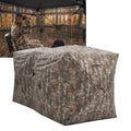 OUTLANE Hunting Blind 270° See-Through Panels, Pop Up Ground Blind for Deer Turkey, Portable Quick Setup with Carry Bag - size: 141.73x71x65.75 Inch