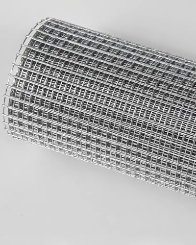 Hardware Cloth 36in x 10ft 1/4 Inch 22 Gauge, Hot-Dipped Galvanized Welded Wire Mesh, Low Carbon Steel, Animal Cage Wire Netting, Garden Wire Mesh - size: 1/4inch 36in×10ft