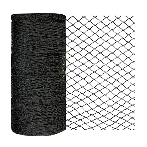 Bird Netting 7.5x65 Ft, 1/2 in Mesh Heavy Duty Garden Netting | Extra Strong Woven Mesh Netting Pest Barrier for Plants, Fruit Trees, Vegetables, Animal Fencing Against Birds, Deer, Poultry - size: 7.5×65 FT