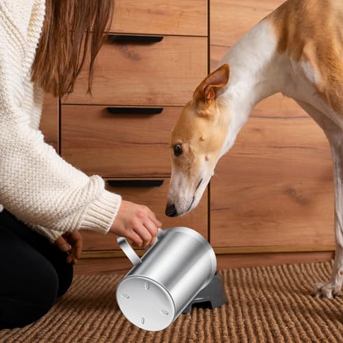 8Cup Dog Food Scoop Stainless Steel Dog Food Measuring Scoop,8 Cup Scoop for Cat or Bird Foods - size: 8 Cup