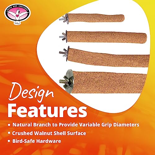 Super Bird Creations Sure-Grip Grooming Perch, Medium
