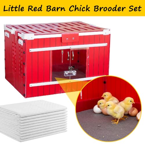 10 Pack Chick Brooder Liners Chick Bedding Bamboo Charcoal Hatchling Liners Keep Waterproof Dry for Baby Chicks, Ducklings, and More