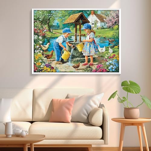 300 Piece Puzzle for Adult, Wonderful Childhood Jigsaw Puzzle - style: Wonderful Childhood