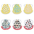 6pcs Chicken Saddle for Hens，Waterproof Chicken Saddle | Chicken Apron for hen Wing Back Protector with Elastic Straps, Print Feather Protective Chickens Vest Jacket - color: Chicken Saddle Hen 6pcs(a)