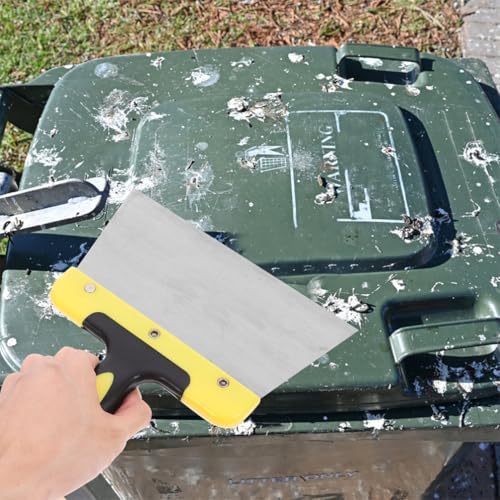 VANZACK Bird Poop for Cars Steel Cleaning Scraper Wide Head Dropping Cleaner Tool