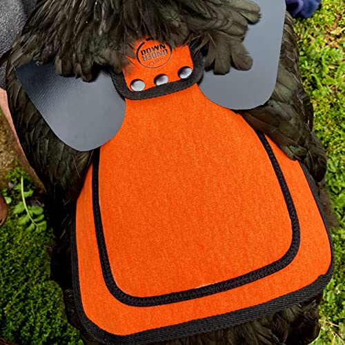 DOWN UNDER OUTDOORS 4 Pack of Extra Large Replacement PVC Shoulder Covers | Will Only Suit Our Extra Large Chicken Saddles, Aprons, for Hens and Poultry - size: Set of 4 Extra Large Shoulder Covers