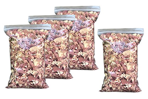 Cedar Wood Mulch Chips Shavings for Garden- Screech Owl House/Box- Organic Bedding (6 Quart (1.5 Gallon)) - size: 6 Quart (1.5 Gallon)