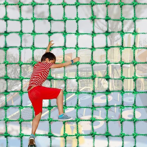 Outdoor & Indoor Premium Climbing Net - 8 Sizes Polyester Fiber. Easy Install with Extras. Handcrafted & Practical. Ideal Gift. (3ft x 6ft)