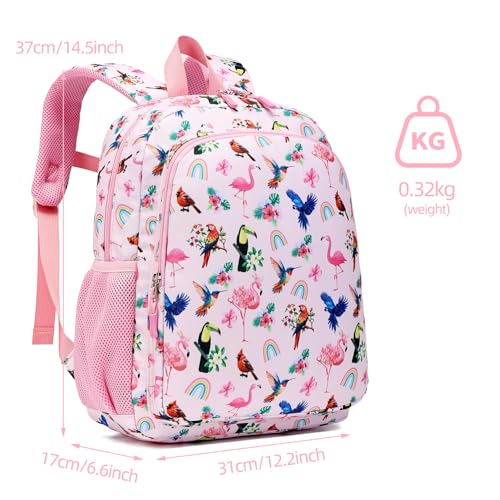Toddler Backpack for Elementary School Girls, Preschool Kindergarten Backpack,Lightweight Cute Kids School Bag for Girls
