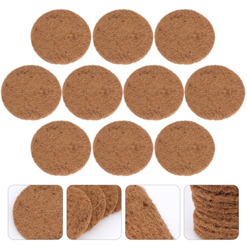 Pigeon Nest Pad 10 Pack 7.87X7.87 Inch Coconut Coir Bird Mat Lightweight Breathable Nesting Pad for Homing Pigeons Egg Breeding Accessories