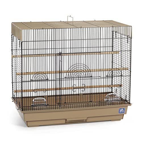 Prevue Pet Products Flight Cage, Brown/Black SP1804-5 - color: Brown and Black