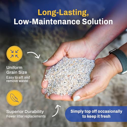 Premium Chicken Sand 50 lbs (8-Pack) – Dust-Free, Odor-Control Bedding for Chicken Coops, Nesting Boxes, and Runs – Natural Poultry Litter, 400 lbs Total - size: 8 Pack