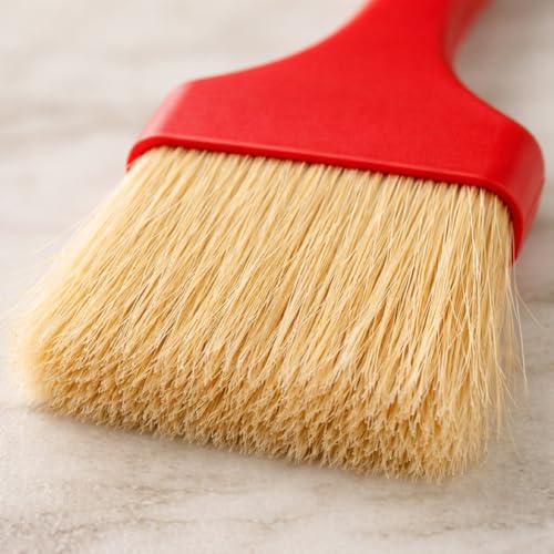 King Arthur Baking Company Professional Pastry Brush, Natural Boar Bristles, 2-Inch, For Butter, Egg Wash, Glaze And Baking Prep - size: 2-Inch