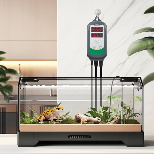 Inkbird ITC-308 Digital Temperature Controller 2-Stage Outlet Thermostat Heating and Cooling Mode Carboy Homebrew Fermenter Greenhouse Terrarium 110V 10A 1100W - size: Non-WiFi ITC-308