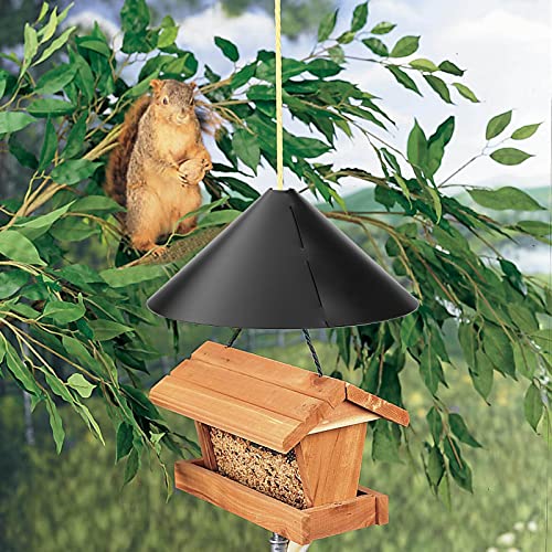 Squirrel Flapper Professional Plastic Prevents Stealing Squirrel Baffle for Bird Feeder - size: 18in