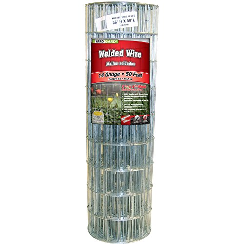 YARDGARD 308301B 36" by 50 Foot Galvanized Welded Wire Fence - size: 36 in . x 50 ft. x 14 ga.