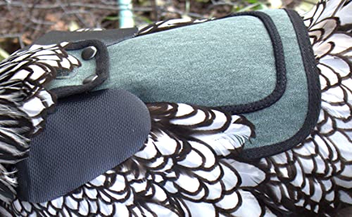 DOWN UNDER OUTDOORS 4 Pack of Extra Large Replacement PVC Shoulder Covers | Will Only Suit Our Extra Large Chicken Saddles, Aprons, for Hens and Poultry - size: Set of 4 Extra Large Shoulder Covers