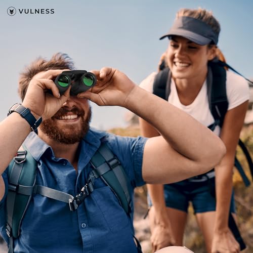 VULNESS Binoculars for Adults, Small Mini Travel Essentials, 8X21, Camo | Compact Binoculars for Camping, Cruise Ship, Hiking Gear, Bird Watching, Norwegian, Alaska, Costa Rica, Must Haves, Gifts - color: Camo