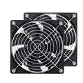 2-Pack 120mm Fan DC 12V Computer Fan 120mm x120mm x 25mm 2-Pin High Performance Cooling Fan - size: 120x120x25mm