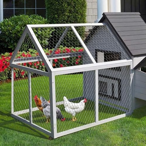 Floral Chicken Wire for Craft, 15.7 Inch x 75 FT Lightweight Galvanized Hexagonal Chicken Wire Netting, Silver Chicken Wire Fence for Garden Poultry Chicken Wire Mesh with Gloves, Wire Ties, Plier - size: 15.7 Inch x 75 FT