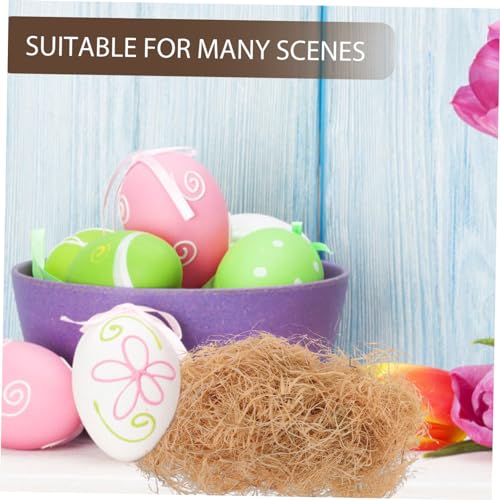 1bag Bird Nesting Materials for Decorations of Shredded Filler for Bird Nests Easter Baskets and Home Decor and Unique Craft Projects