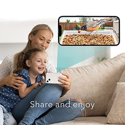 Wasserstein Bird Feeder Camera Case Compatible with Blink, Wyze & Ring Security Cameras Including Blink Outdoor 4, Wyze Cam OG & Ring Stick Up Camera (Camera NOT Included)