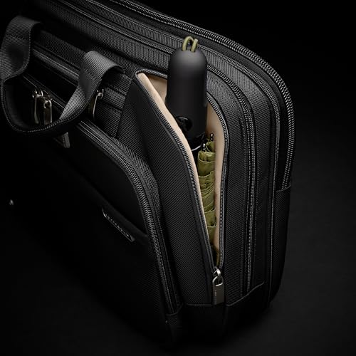 Briggs & Riley @work Large Expandable Briefcase Bag, Black - color: Black, size: Large Expandable Brief