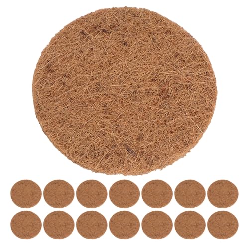 15pcs Coconut Coir Bird Nest Mats, Pigeon Breeding Nesting Pad for Pet Cage and Egg Protection, Natural Egg Laying Pad Mat for Pigeon Hatching