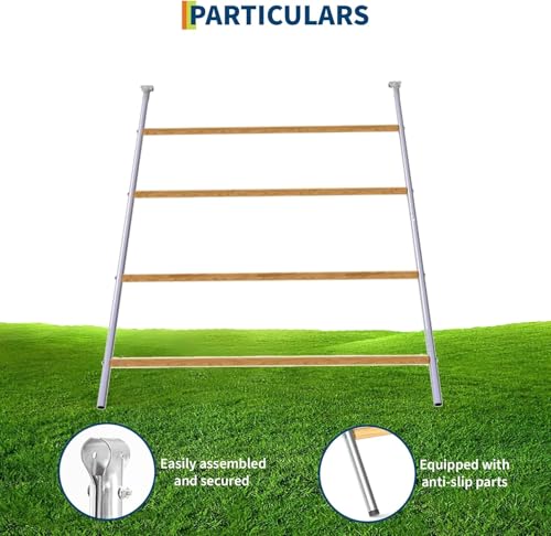 Chicken Perch for Coop, Roosting Bars- for Chickens&Ducks&Geese&Pigeons, Chicken Perches, Perfect for Backyard&Farm Poultry- Easy to Assemble and Clean(55''L x 40''W)