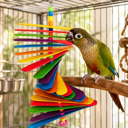 Bonka Bird Toys 867 Pk2 Big Stick 9.50" x 6", Medium Parrot Chew Cage Toy, Conure, Quaker, Pionus, and Similar - size: Pack of 2