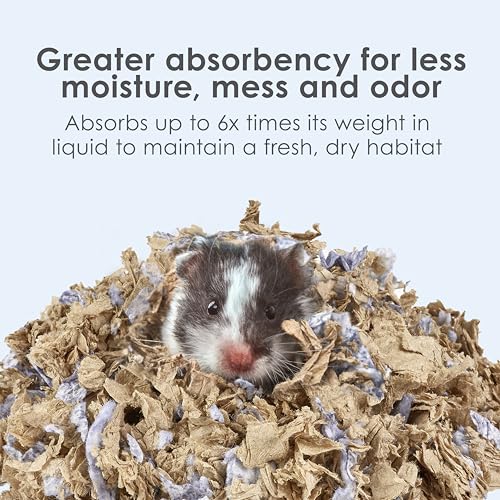 Kaytee Clean & Cozy Natural Paper with Extreme Odor Control Bedding, Made with 100% Recycled Paper - size: 70 Liters