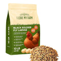 10 lb Dried Black Soldier Fly Larvae, High Protein Poultry Treat BSF | Naturally rich in protein and calcium for chickens, ducks, poultry, wild birds and reptiles
