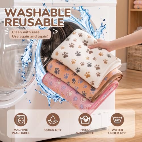 Dog Cat Small Animal Puppy Playpen Crate with 2 Blankets, Medium, Pink | Portable Pet Pigs Bunny Cage Enclosure, Pop Up Dogs Cats Tent Kennel with Carrying Case, No Assembly, Camping Use - color: Blanket Pink, size: Medium (30"L x 30"W x 23"H)
