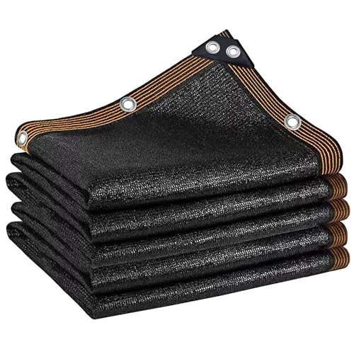 winemana Black Shade Cloth 40%, 6.6x20 FT Mesh Tarp - Garden Shade for Greenhouse, Patio, Vegetables, Plants Cover and Chicken Coops, Sun Shade Net for Outdoor Protection with Reinforced Grommets - size: 40%-6.6 FT x 20 FT