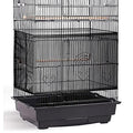 Shappy Large Bird Cage Seed Catcher,Bird Cage Cover Net Skirt Guard,Adjustable Soft Airy Mesh Net for Parrot Parakeet Macaw(78.7 x 15 Inch/ 200 x 37 cm,Black) - color: Black, size: 78.7 x 15 Inch/ 200 x 37 cm