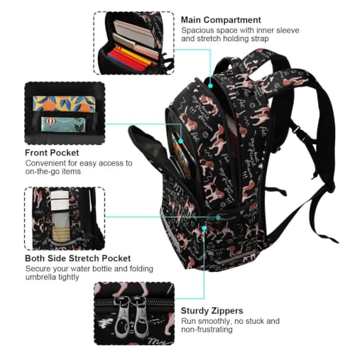 Kids Beagle Dogs Backpack for Boys Girls School Bags | Elementary Middle, Travel Daypack Lightweight Waterproof with Reflective Strip - color: Cartoon Beagle Dogs