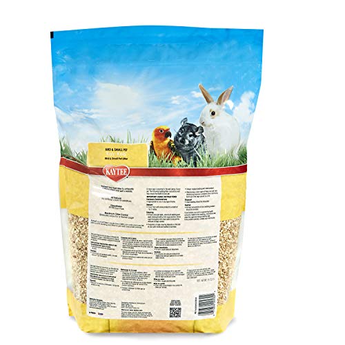 Kaytee Kay-KOB Bedding 605 cu in | Cleaner habitats. Small animal bedding for pet bird homes. Corn cob bedding, 99.9% dust-free, all natural - size: 8 Pound (Pack of 1)