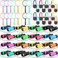 Hiboom 16 Set Kids Binoculars Bulk Shockproof Folding for Kids, Cute Colors | Children Mini Compact Binoculars Compass Magnifying Glass for 3-12 Years Boys Girls Kids Bird Watching Camping Outdoor Play