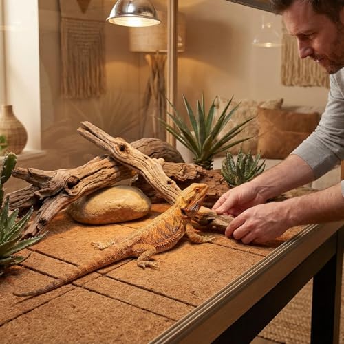 10Pcs Reptile Carpet Mat Chicken Coop Floor Liner Nesting Mat Natural Coconut Fiber Pet Mat Substrate Liner Terrarium Planter Liner for Lizard Turtle Snake Gecko Bearded Dragon Tortoise 12*12"