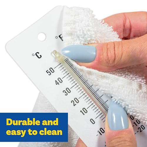 LEARNING ADVANTAGE Student Thermometers, Set of 10, Dual-Scale | Mercury-Free, Easy to Read, Indoor Science and Classroom Use