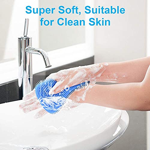 3PCS Silicone Dish Sponges, Multi-Purpose Kitchen Gadget Brush | Silicone Dish Sponges,Multi-Purpose and Efficient Sponge Kitchen Gadgets Sponges,,Especial Delicate Kitchen Sponge Brush