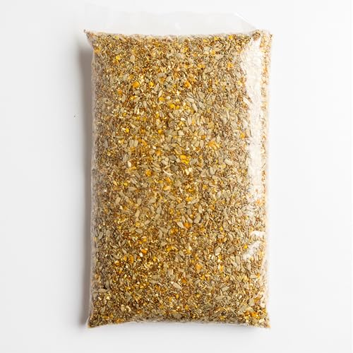 Schoen Farms Little Mess Wild Bird Food Mix – 10 lb Bag – No-Waste Seed Blend with Sunflower Hearts & Millet – Clean Backyard Feed for Finches, Jays & Cardinals
