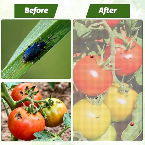 3 Pcs Garden Bird Netting Cover for Round Tomato Cage, 59" x 14.6" - Fits 13" D x 63" H Cage, Tomato Trellis Plant Net Cover with Zipper & Drawstring, Insect Barrier for Protecting Vegetables Fruits