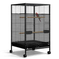 1 Pc Large Bird Cage Seed Cather, Bird Cage Cover 31 X 118 Inches Adjustable Birds Cages Skirt, Elastic Band Mesh Cages Cover for Parrot Seed Guard